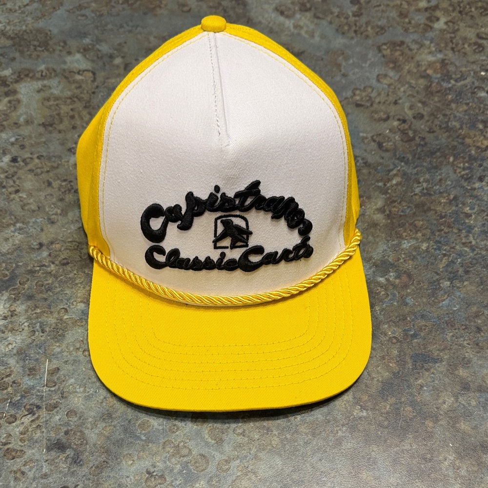 Nation Golf Co. Yellow and White SnapBack